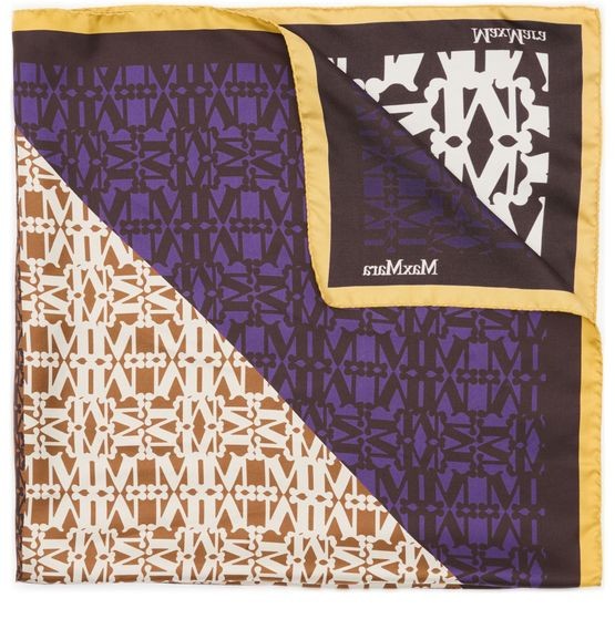 MAX MARA Carre スカーフ 90cm x 90cm - Image 1