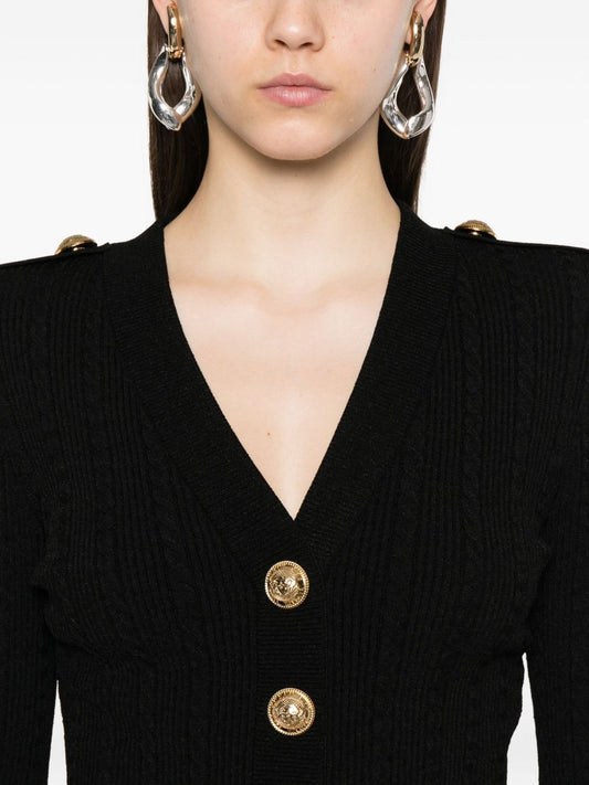 Balmain V Necked Cardigan - Image 1