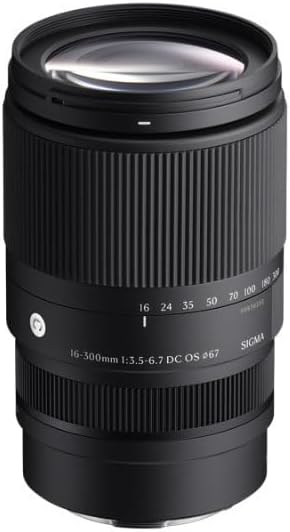 Sigma 16-300mm F3.5-6.7 DC OS Contemporary Lens (Canon RF Mount)