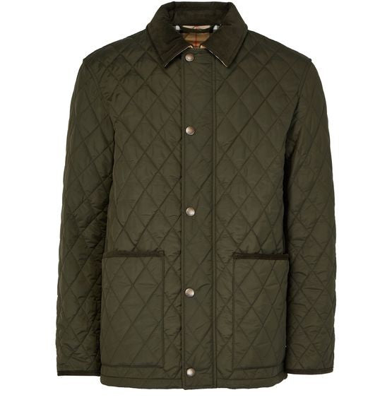 BURBERRY Nylon country-style puffer jacket - Image 1