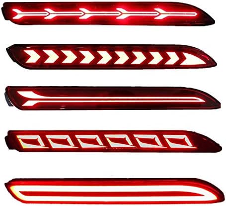Reflector Toyota Corolla Camry 50 Series Voxy Camry 50 Series Mark X 130 Series Wish Lexus ISF USE20 Alphard Vellfire Daihatsu Harrier 60 Series Crown 210 Series Flowing Turn Signal LED Small Brake
