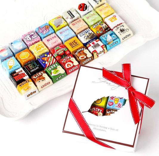 Tyrol Choco Winter Variety Pack, Kinako Mochi, Chokomochi, 32 Types, 32 Pieces, Ultimate Eating Comparison Box, Assortment, Petite Gift, Present, Classic, Popular, Individual Packaging, Divided