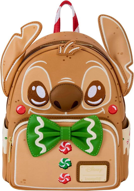 Loungefly Disney Lilo & Stitch Gingerbread Dot Small Cosplay Backpack