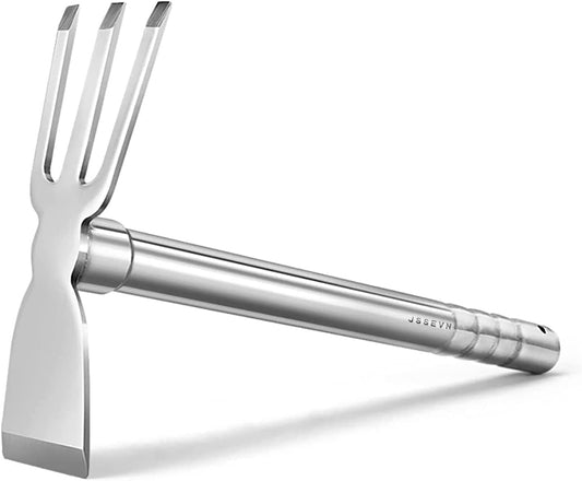 Hoe, Stainless Steel, Triple Hoe, Grass Hoe, Grass Hoe, Soil Hoe, One Hand Spade, Soil Picking, Grass Shaving, Digging, Gardening, Agricultural Tools