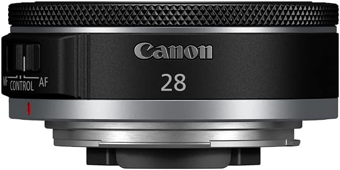 Canon RF28mm F2.8 STM Lens RF Mount Wide Angle for Full Frame Cameras - Black