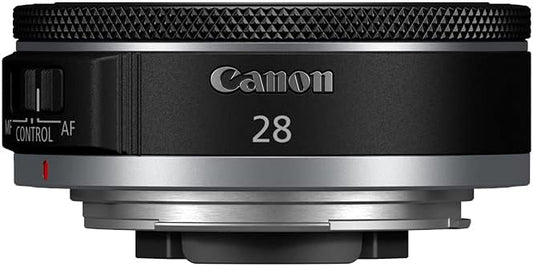Canon RF28mm F2.8 STM Lens RF Mount Wide Angle for Full Frame Cameras - Black