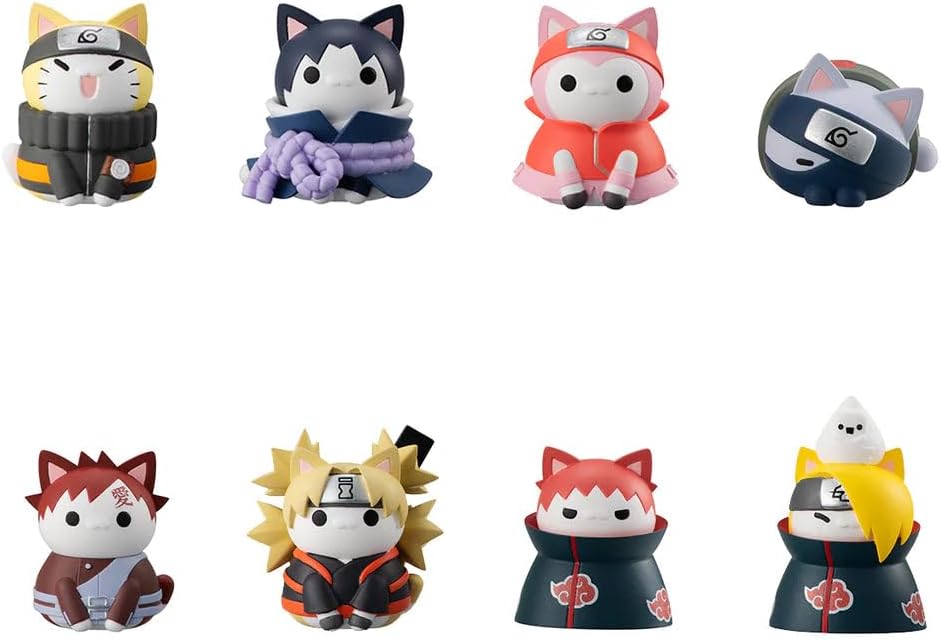 Mega Cat Project Naruto Shippuden Decisive Battle! "Akatsuki" Battle Rush Edition, Box of 8