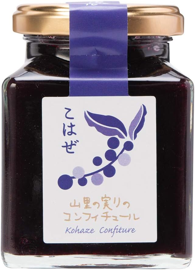 Confiture Kobaze, 7.1 oz (200 g), Akita Prefecture Jam, Akita Souvenir, Kamikoani Tourism Product