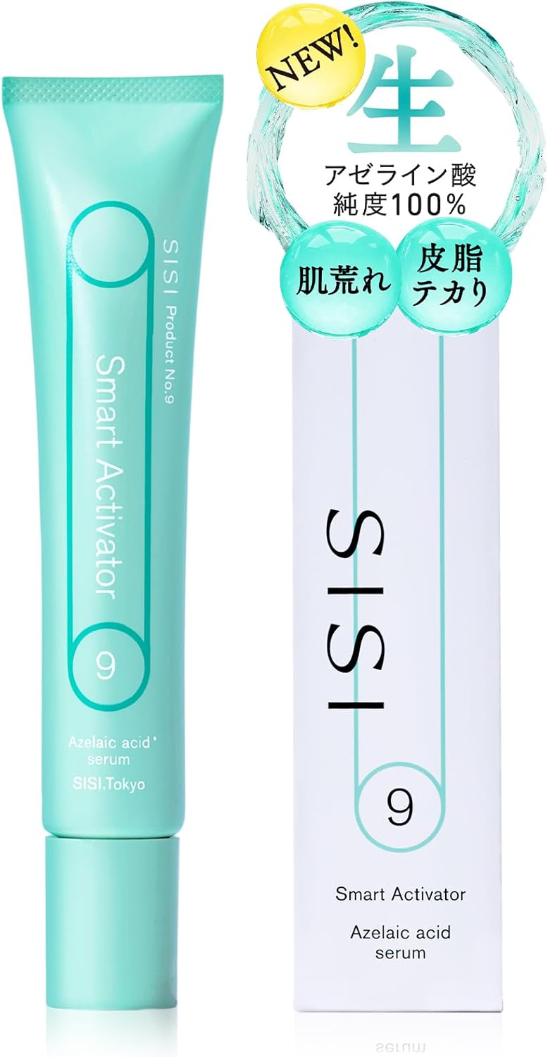 SISI Smart Activator, 1.1 oz (30 g), Azelaic Acid, Cream, Deer, CICA, Sebum Suppression, Pores, Made in Japan