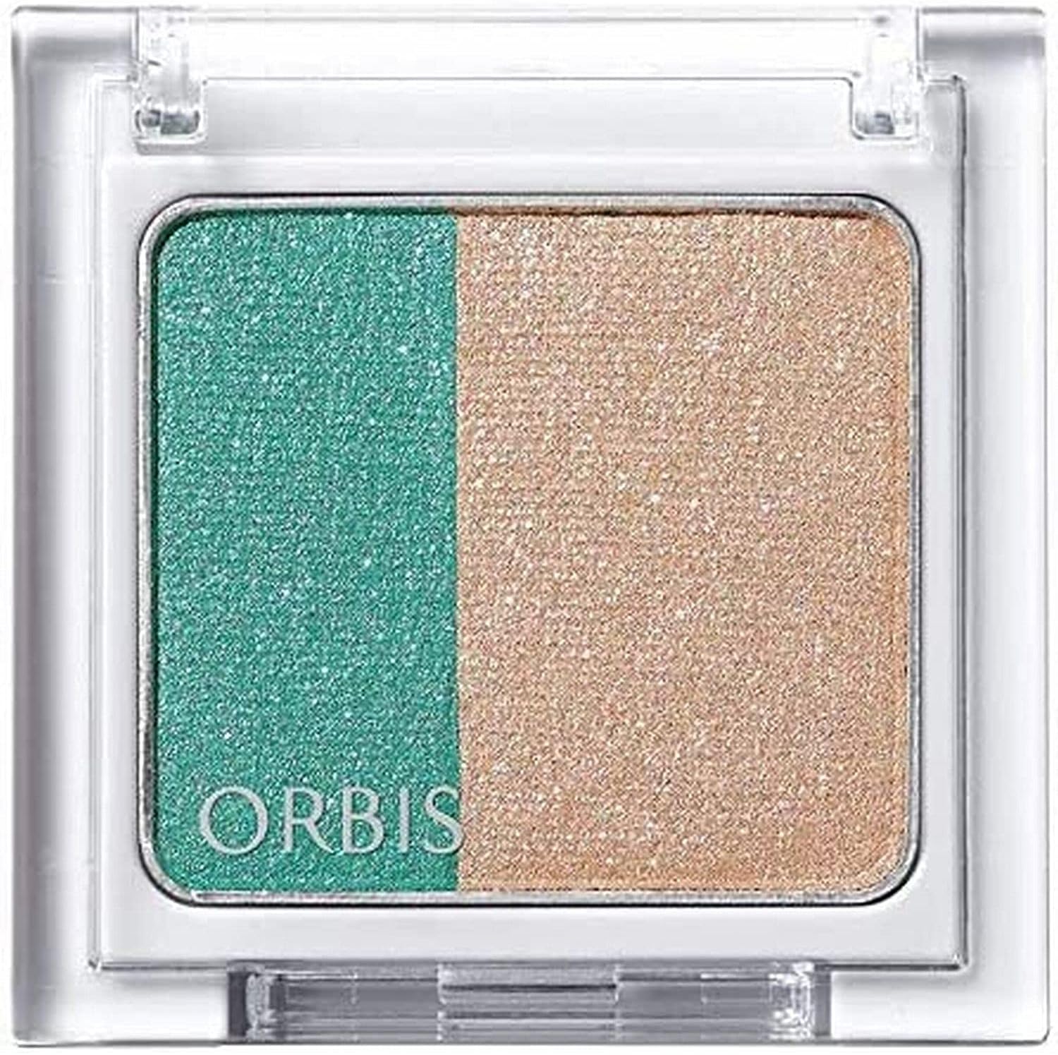 Orbis Twin Gradient Eye Color, Turquoise Sea, Eye Shadow, 1 Piece (x1)