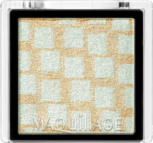 MAQuillAGE GR111 Dramatic Eye Color Powder Eyeshadow, Mint Chocolate, Pearl, Customized Series, Green, 1 Item