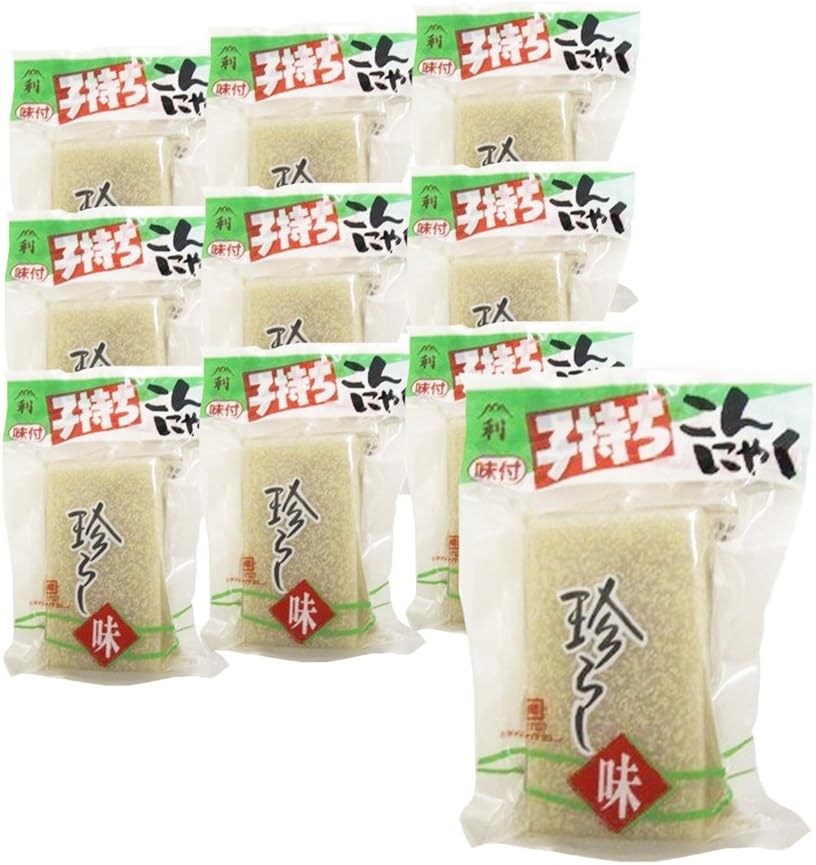 Komochi Konnyaku, 6.7 oz (190 g), Set of 10, Konnyaku, Fish Egg, Fujitoshi Food, Local Gourmet, tau, Hiroshima Souvenir