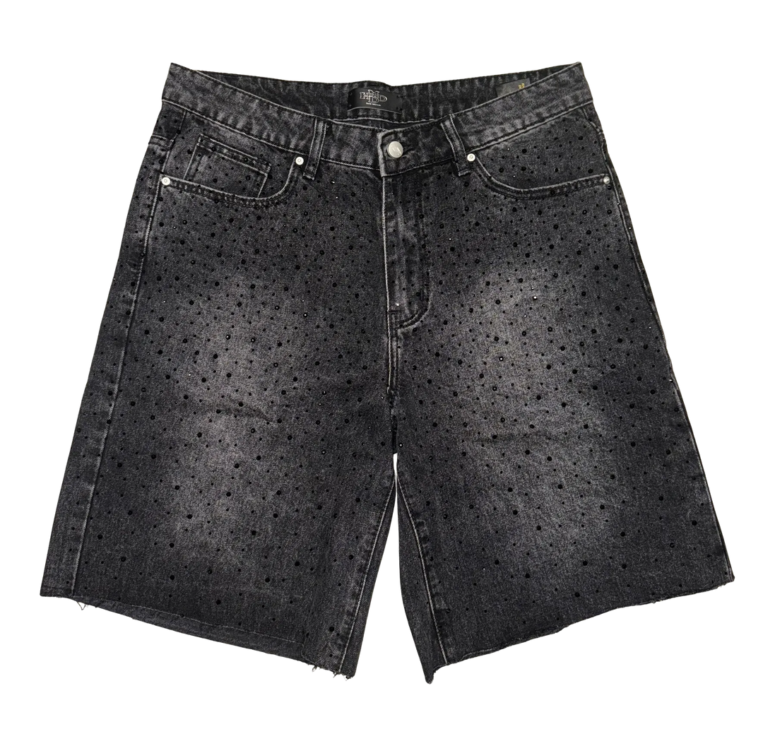 HAPPY MEMORIES DON'T DIE HMDD 'BLACK' BILLIE JEAN SHORTS