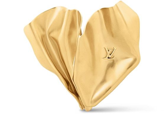 LOUIS VUITTON LV Sculptural Brooch - Image 1