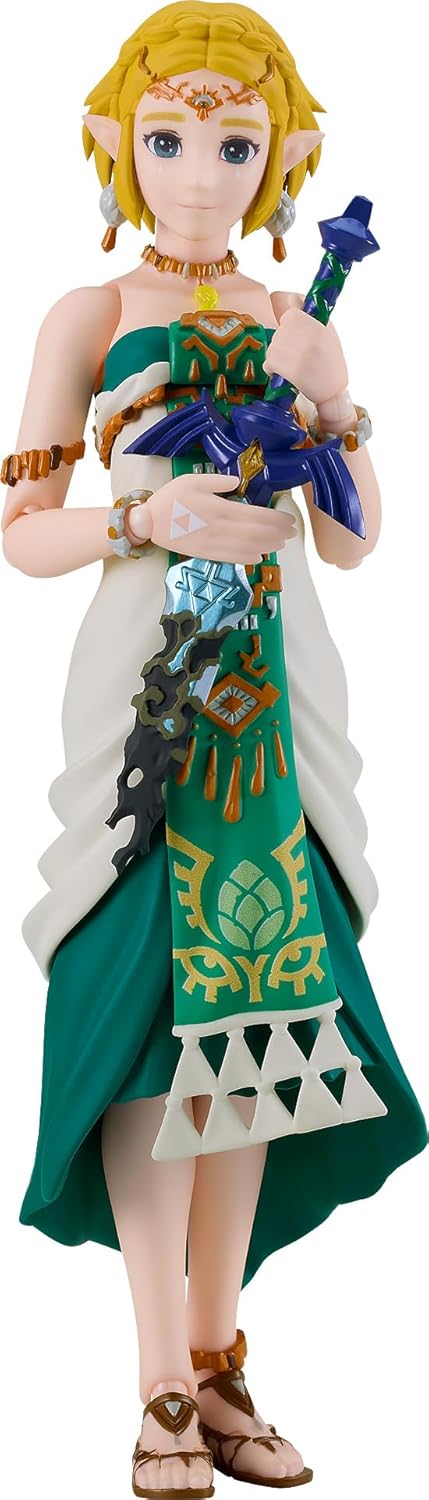 figma The Legend of Zelda Tears of the Kingdom Zelda Tears of the Kingdom Ver. Non-scale, Plastic, Pre-painted Action Figure