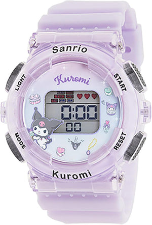 Sun Flame Corporation J-AXIS Sanrio Digital Watch with Backlight Alarm Function for Girls
