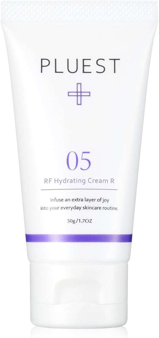 PLUEST RF Hydrating Cream, Milky Lotion, Moisturizing Cream, Face Cream, Ceramide, 1.8 oz (50 g)