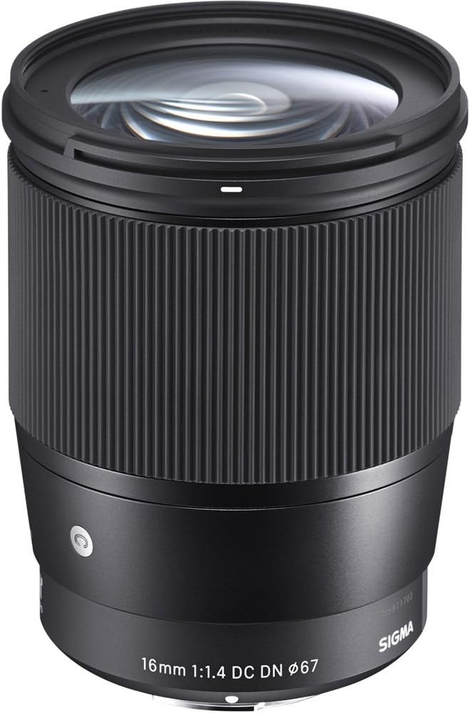 Sigma 16mm f/1.4 DC DN Contemporary Lens for Sony E (Certified Refurbished)
