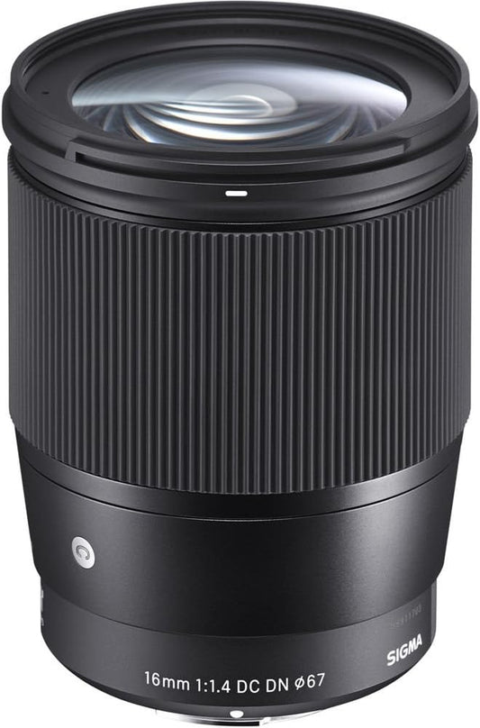 Sigma 16mm f/1.4 DC DN Contemporary Lens for Sony E (Certified Refurbished)