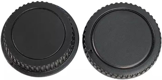 CHENLONB Lens Body Cap Lens Rear Cover for Canon Canon EOS Series Common and Compatible Cap Set of 2