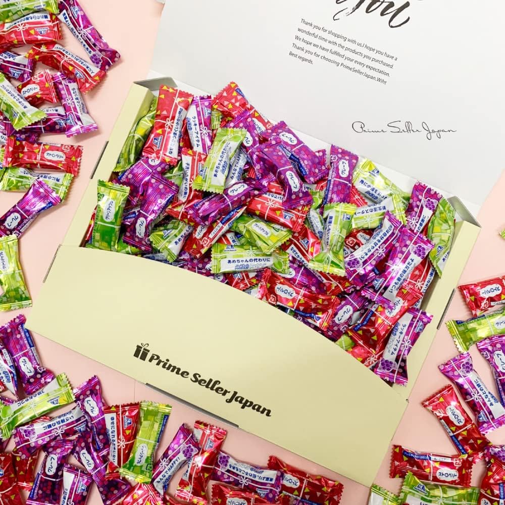 Morinaga Haichu Mini Assorted 100pcs Gift Box Large Capacity Chewing Gum Assortment