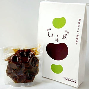 Kagawa Prefecture Soy Sauce Beans, 4.6 oz (130 g), Comes in a Paper Bag (Made with Broad Beans from Kagawa Prefecture and Kagawa Hontaka Pepper)