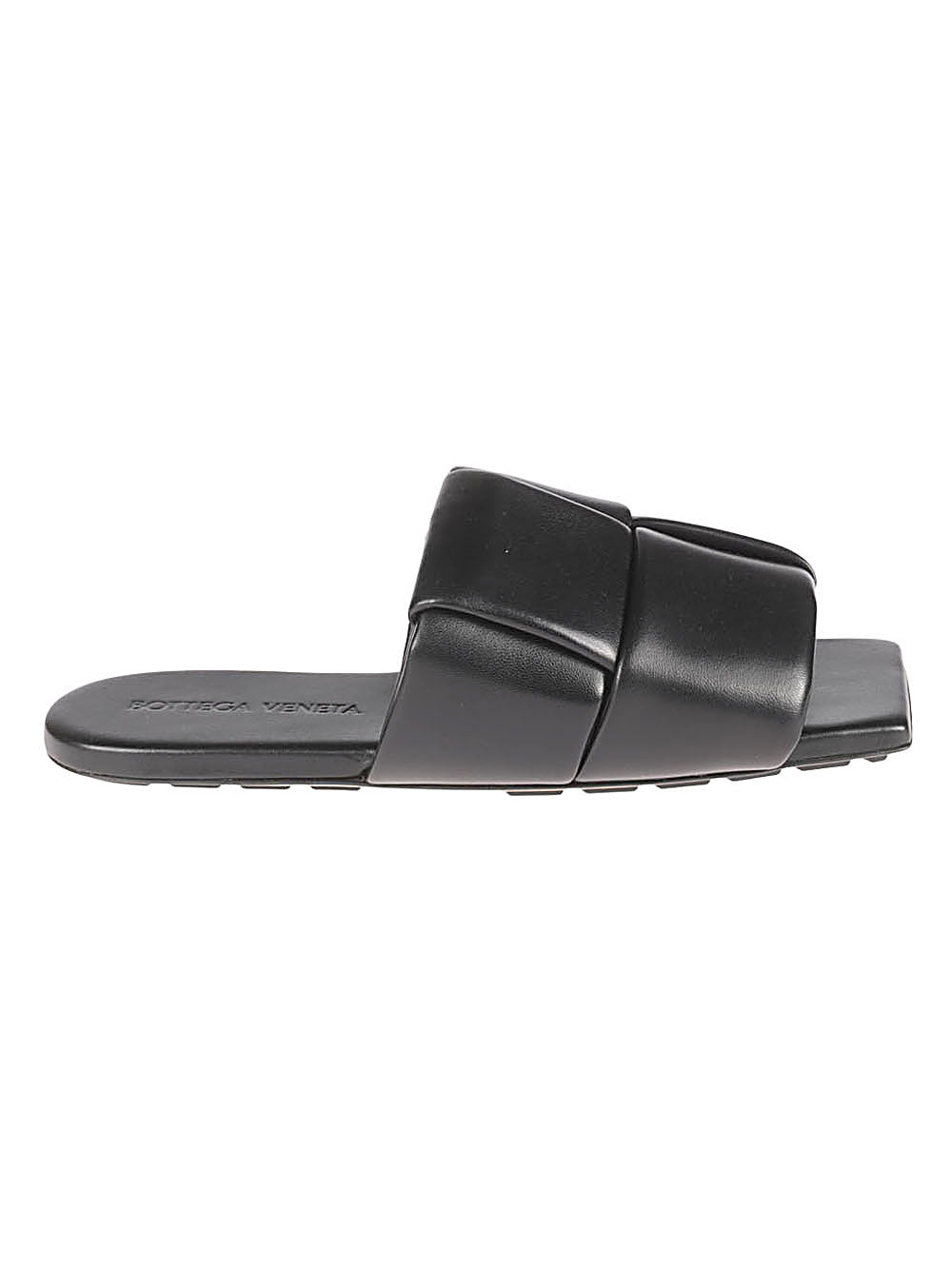 Bottega Veneta ボッテガベネタパッチレザーフラットサンダル - Image 1