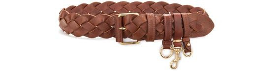 MIU MIU Braided leather belt - Image 1