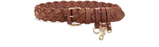MIU MIU Braided leather belt - Image 1