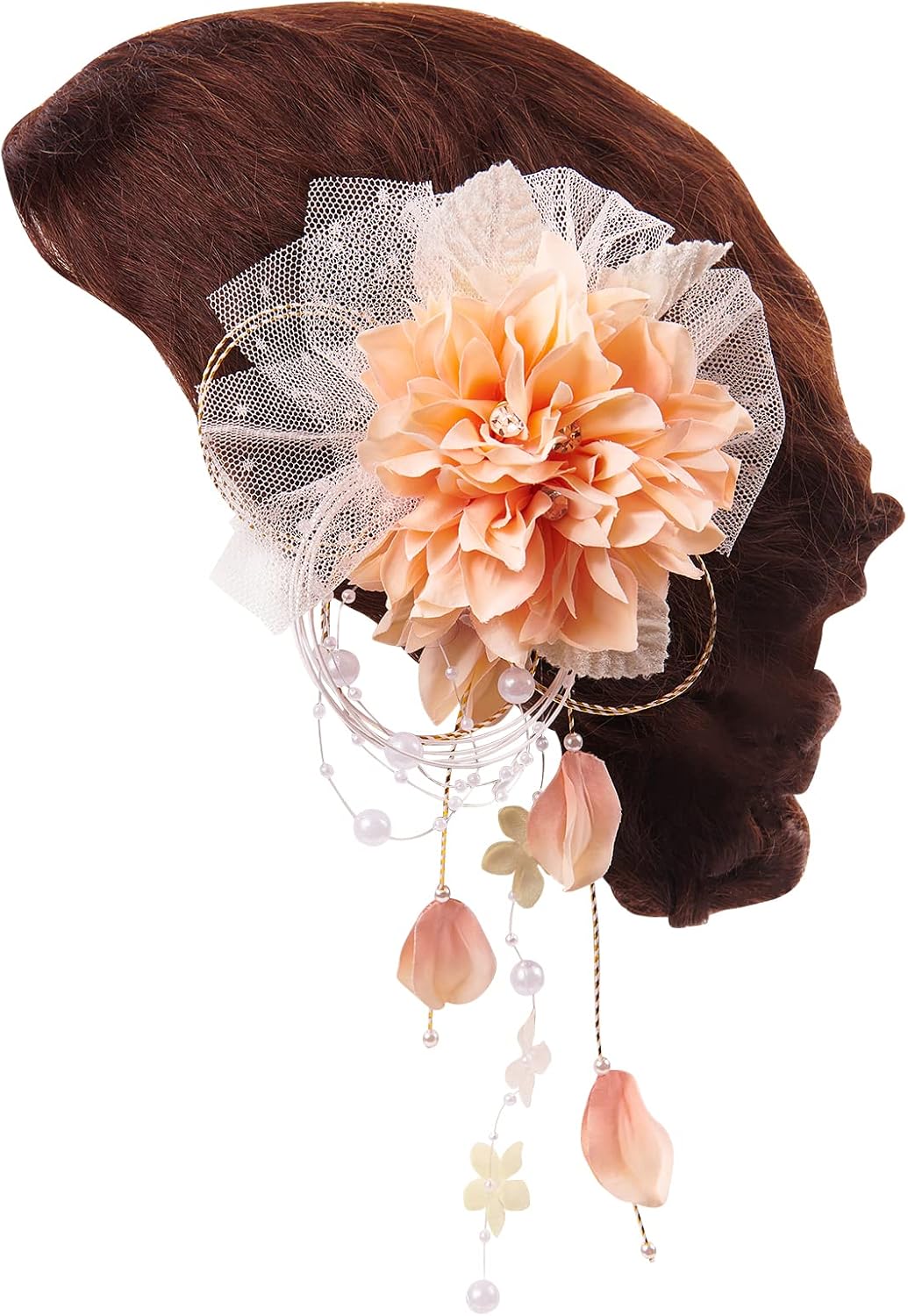 OTAKUMARKET Hair Ornament, Yukata, Come-of-Age Ceremony, Flowers, Shichi-Go-San Hakama, Kimono, Hair Decoration, Kimono, Kimono, Kimono, Kimono, Kimono, Kimono, Hair Decoration, Long Sleeves, Hair