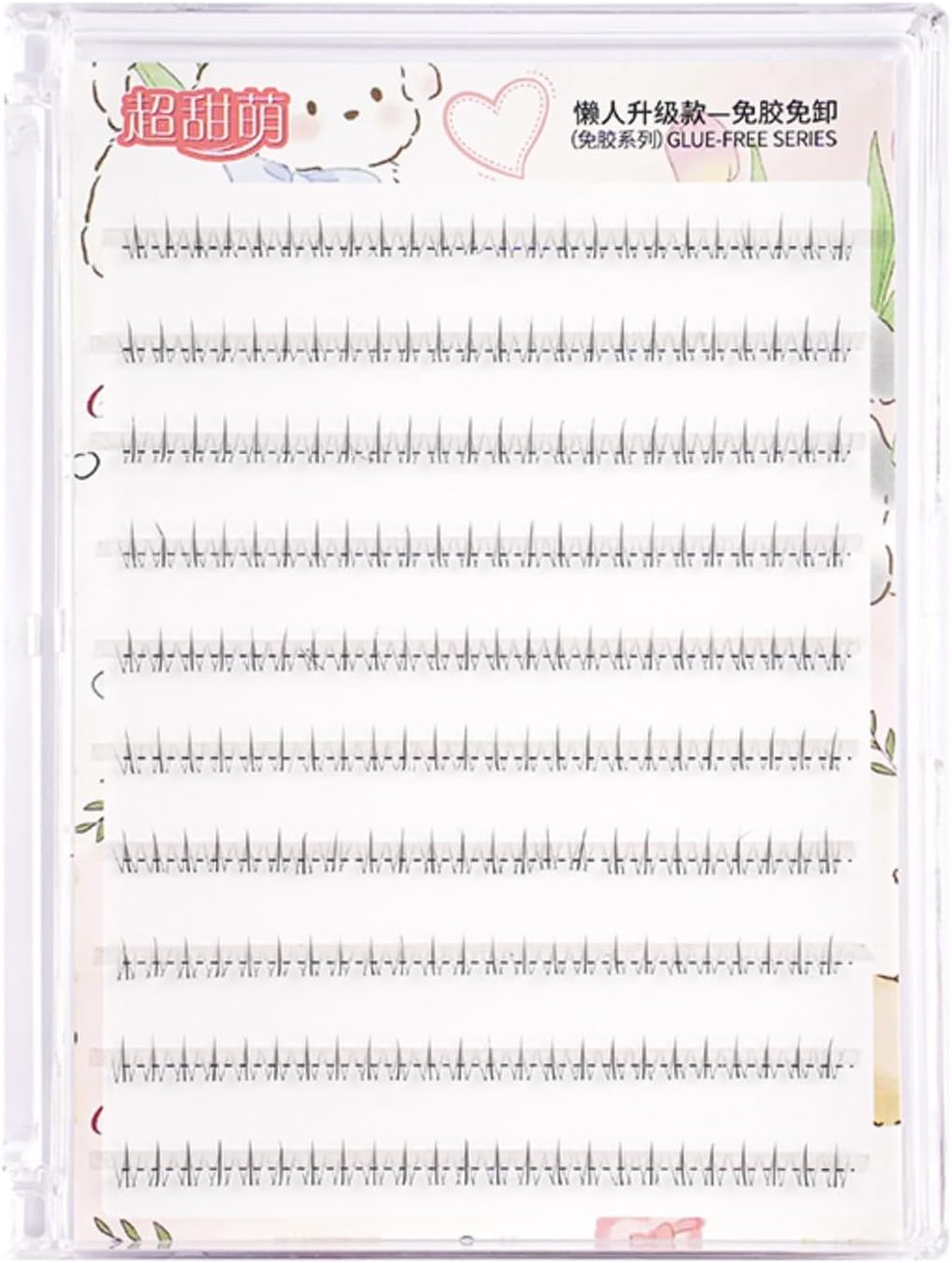 Lower False Eyelashes, Partial False Eyelashes, Bottom Eyelashes, No Glue, No Glue Required, 1 Second, For Beginners, Large Capacity, 10 Pairs, Natural, 3D Feel, Popular, Long Lasting, Long