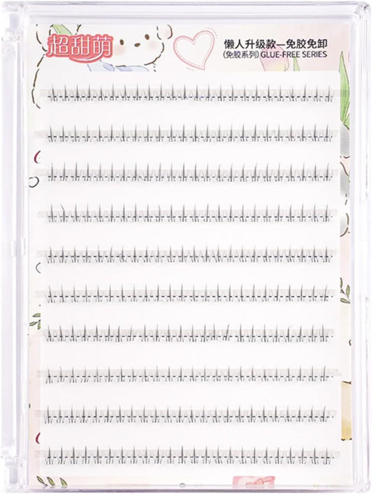 Lower False Eyelashes, Partial False Eyelashes, Bottom Eyelashes, No Glue, No Glue Required, 1 Second, For Beginners, Large Capacity, 10 Pairs, Natural, 3D Feel, Popular, Long Lasting, Long