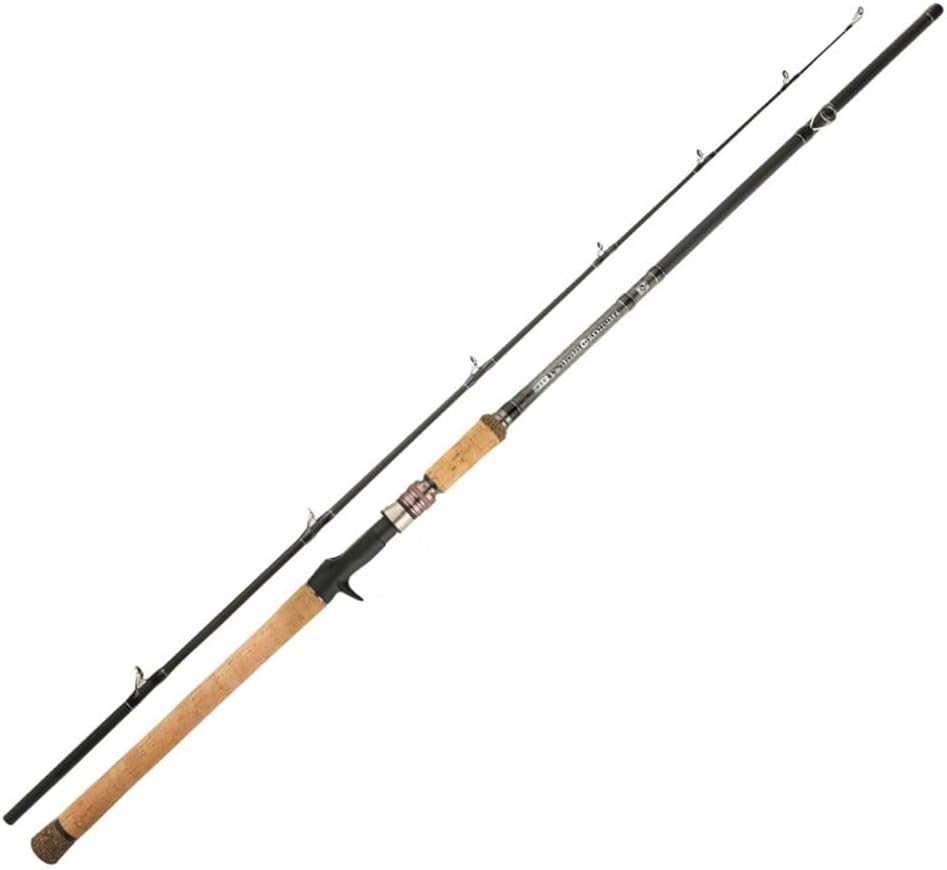 Raitoro XH Carbide Lure Rod, Carbon Fiber Fishing Rod, Casting/Spinning Rod, 2-Strand, 6.9 ft (2.28 m), Black/Bass, Octopus, Ragyo, Catfish