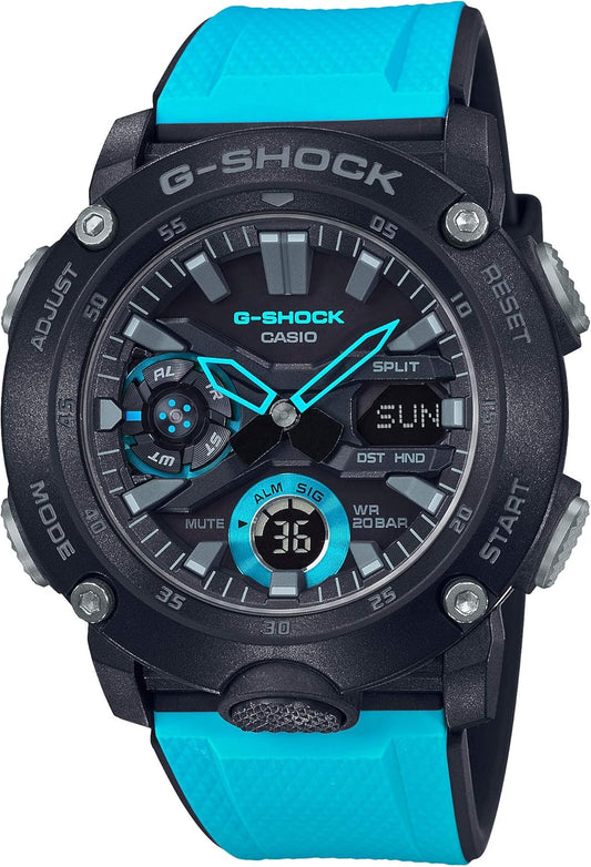 CASIO GA-2000-1A2JF G-Shock Men’s Wristwatch, Carbon Core Guard Construction