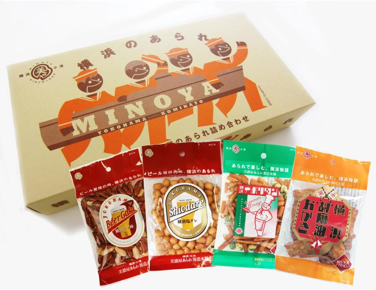 Minoya Arare Manufacturing Main Shop Yokohama Arare Assortment 155g