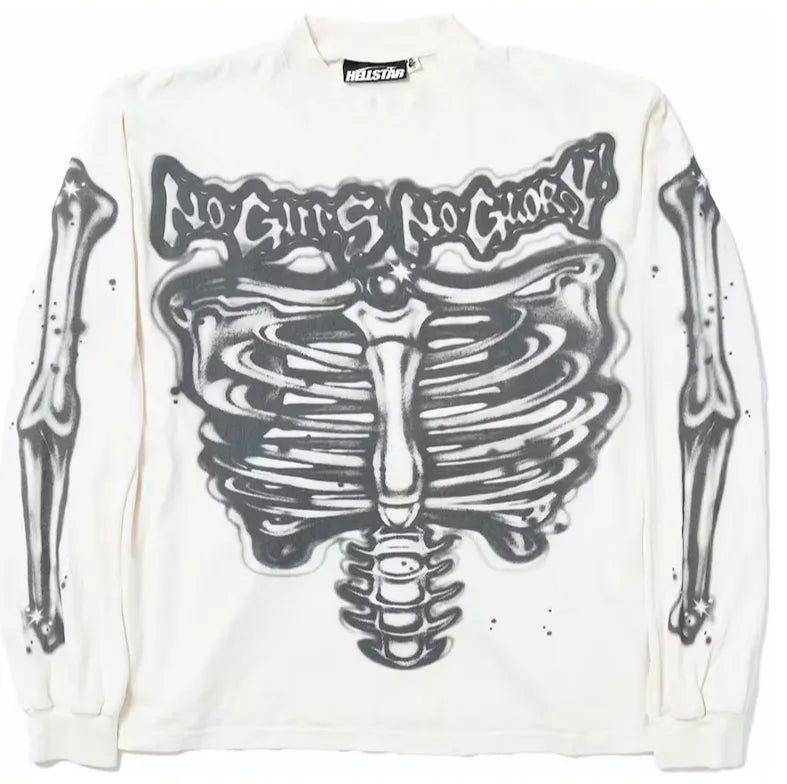 HELLSTAR 'BONE' LONGSLEEVE TEE