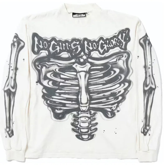 HELLSTAR 'BONE' LONGSLEEVE TEE