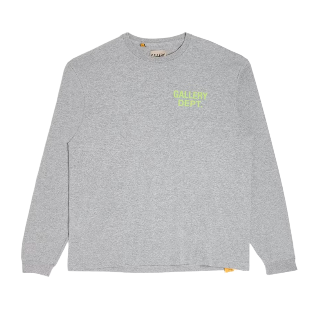 GALLERY DEPT. 'HOLLYWOOD, CA' GREY LONG SLEEVE