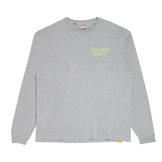 GALLERY DEPT. 'HOLLYWOOD, CA' GREY LONG SLEEVE