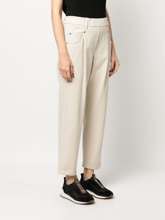 Brunello Cucinelli Cotton Contousers - Image 1