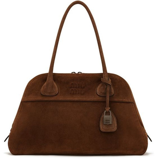 MIU MIU Vitello suede leather bag - Image 1