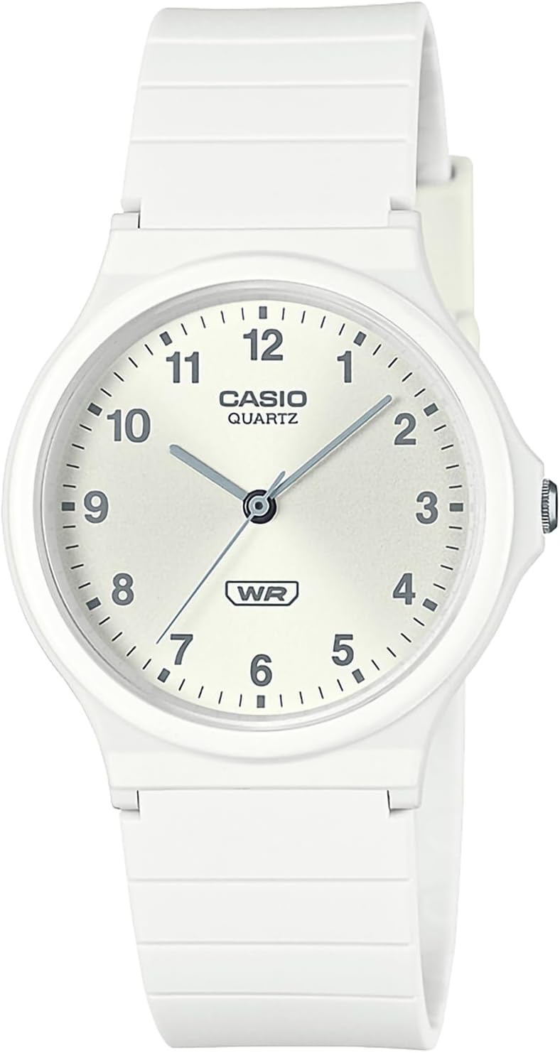 Casio Classic Watch MQ-24B Biomass Plastic, white