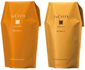 Rakasta Aroma Beauty Salt, Hair Soap 11, Hair Mask 11, Refill Set
