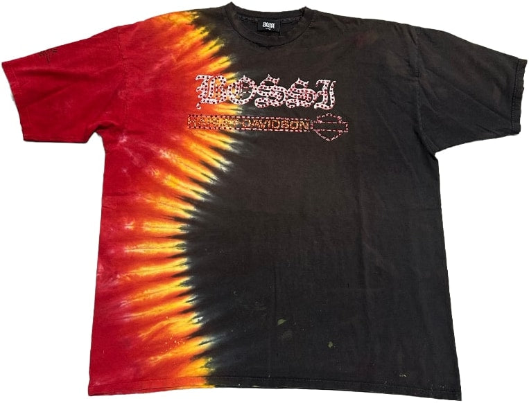 BOSSI 'SUN FADE' RHINESTONE VINTAGE TEE