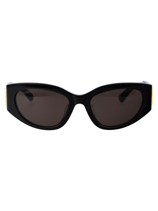 Balenciaga Oval Sunglasses BB0324 SK 002 - Image 1