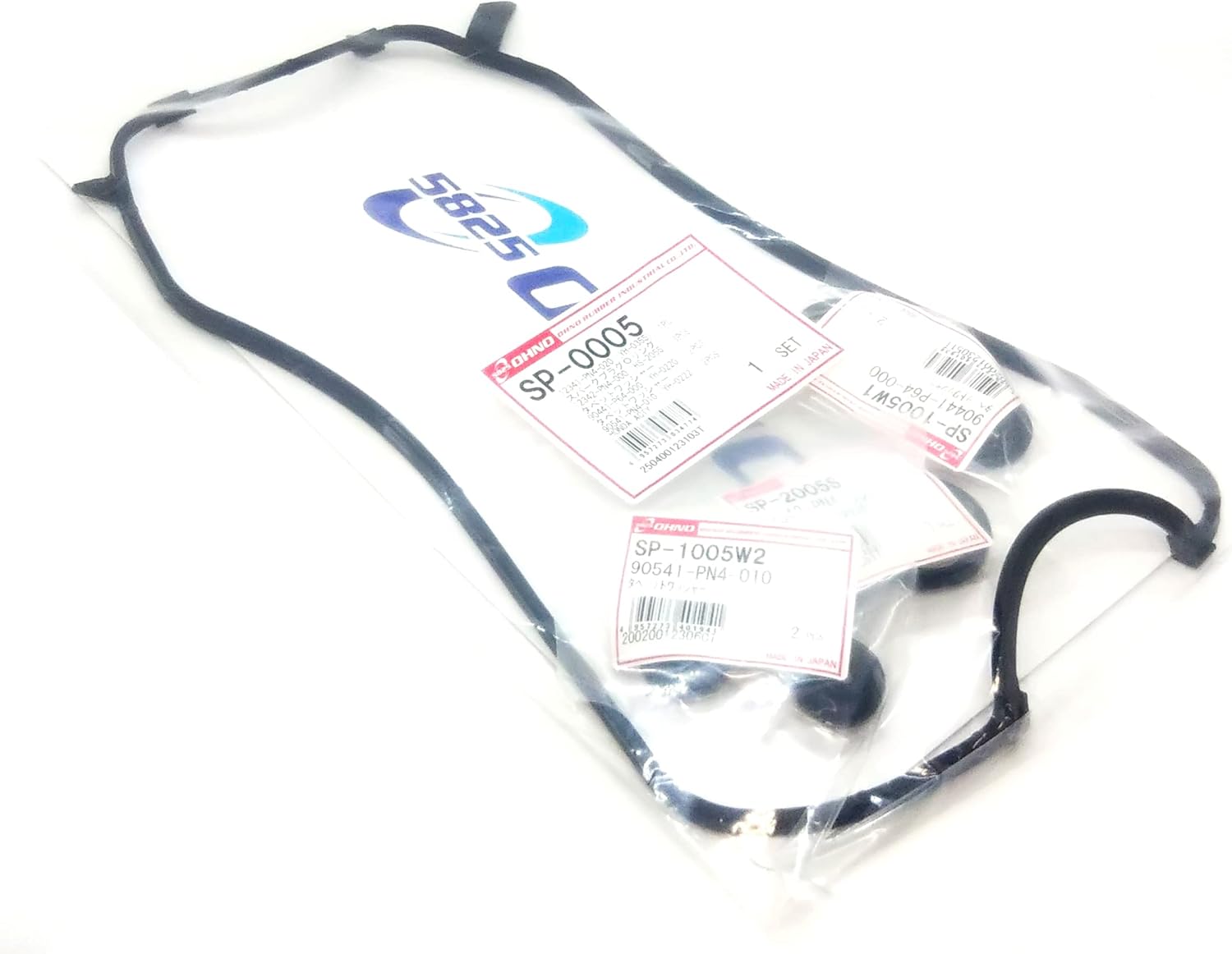 大野ゴム(OHNO) 自動車用 タペットカバーパッキンセット 対応純正番号 12341-PN4-020 ホンダ SP-0005