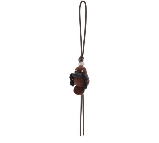 LOEWE Felt platypus bag charm - Image 1
