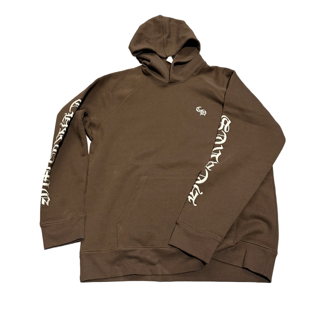 CHROME HEARTS 'BROWN' SLO RIDE HOODIE