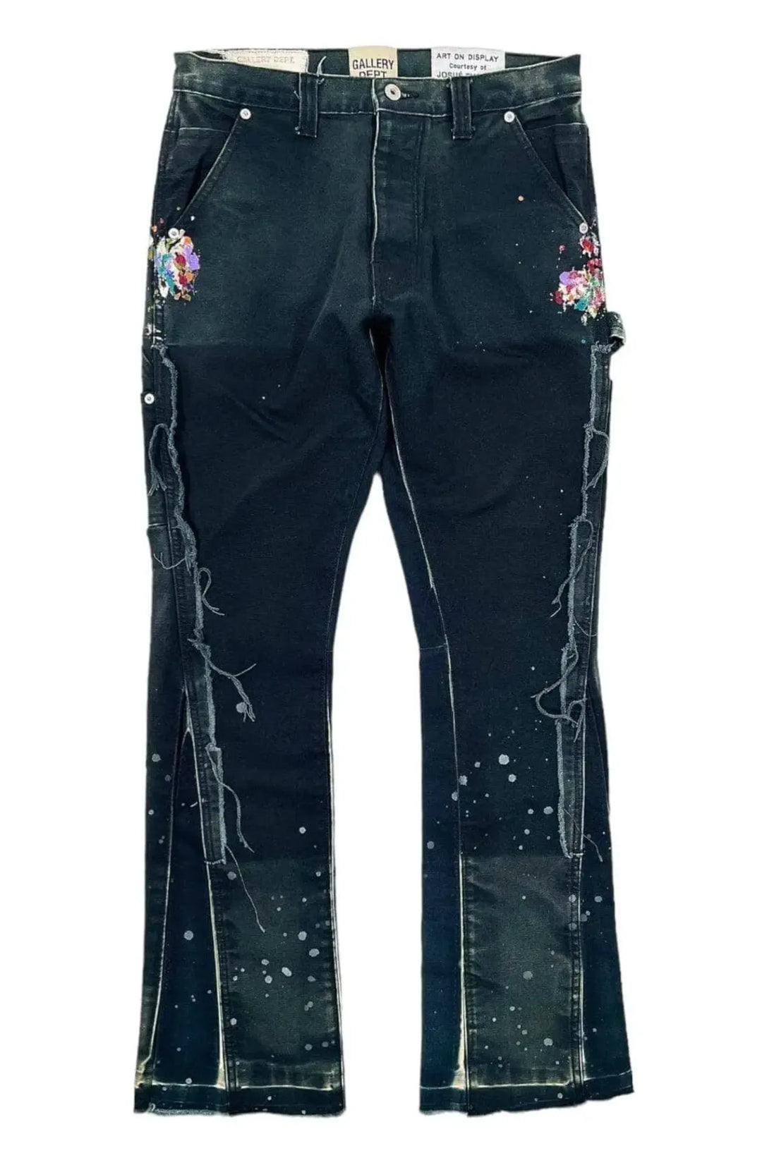 GALLERY DEPT CARPENTER FLARE BLACK DENIM
