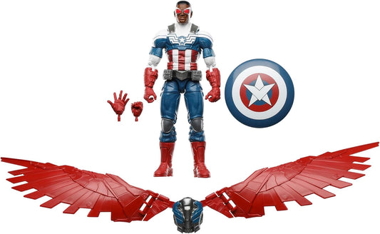 Hasbro Marvel Legends Series Captain America Comic Symbol of Truth 6" Action Figure F9082 Authentic